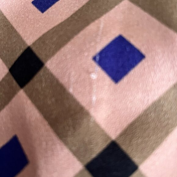 NWT Anthropologie Ottod'Ame Mara Tunic Dress Rose Gold/Navy Lng Sleeve Sz 8 Flaw - Picture 9 of 12